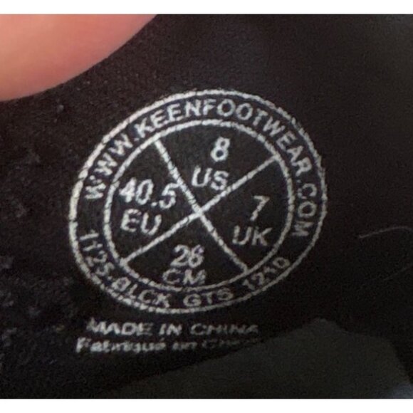 Keen Mens Newport H2 Water Sandals Size 11 Black & Brown Fishing Hiking Water - Picture 10 of 11